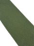 khaki army green knitted tie with classic 8cm pointed end